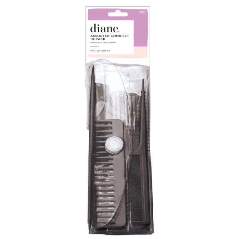 Diane Assorted Comb Set - 10ct