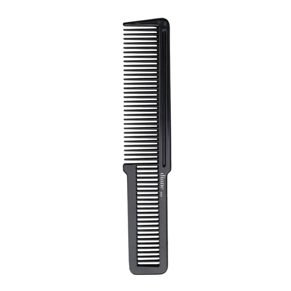 Diane Flat Top Comb 8" - Black
