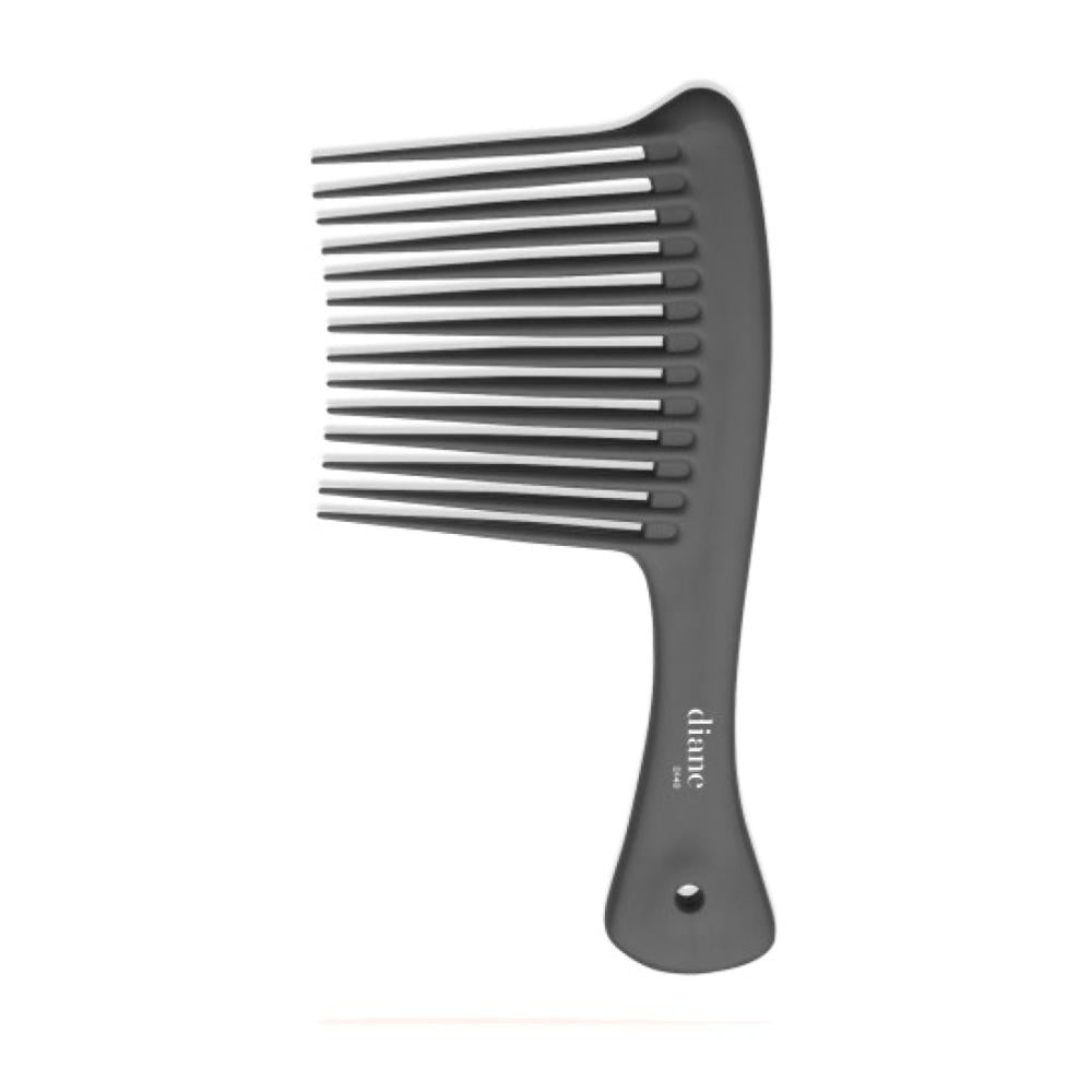 Diane Handle Rake Comb 8.5" - Black