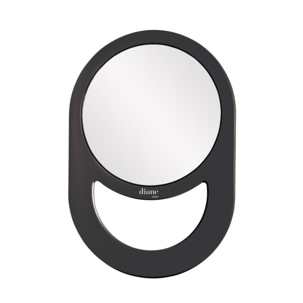 Diane Handle Mirror Black