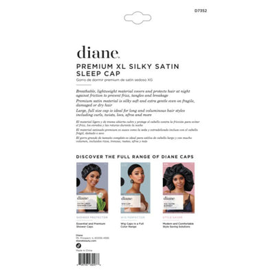 Diane Premium XL Satin Sleep Cap