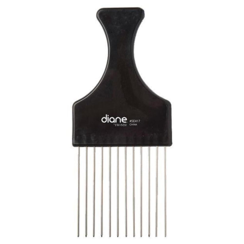 Diane Steel Lift Comb - Black