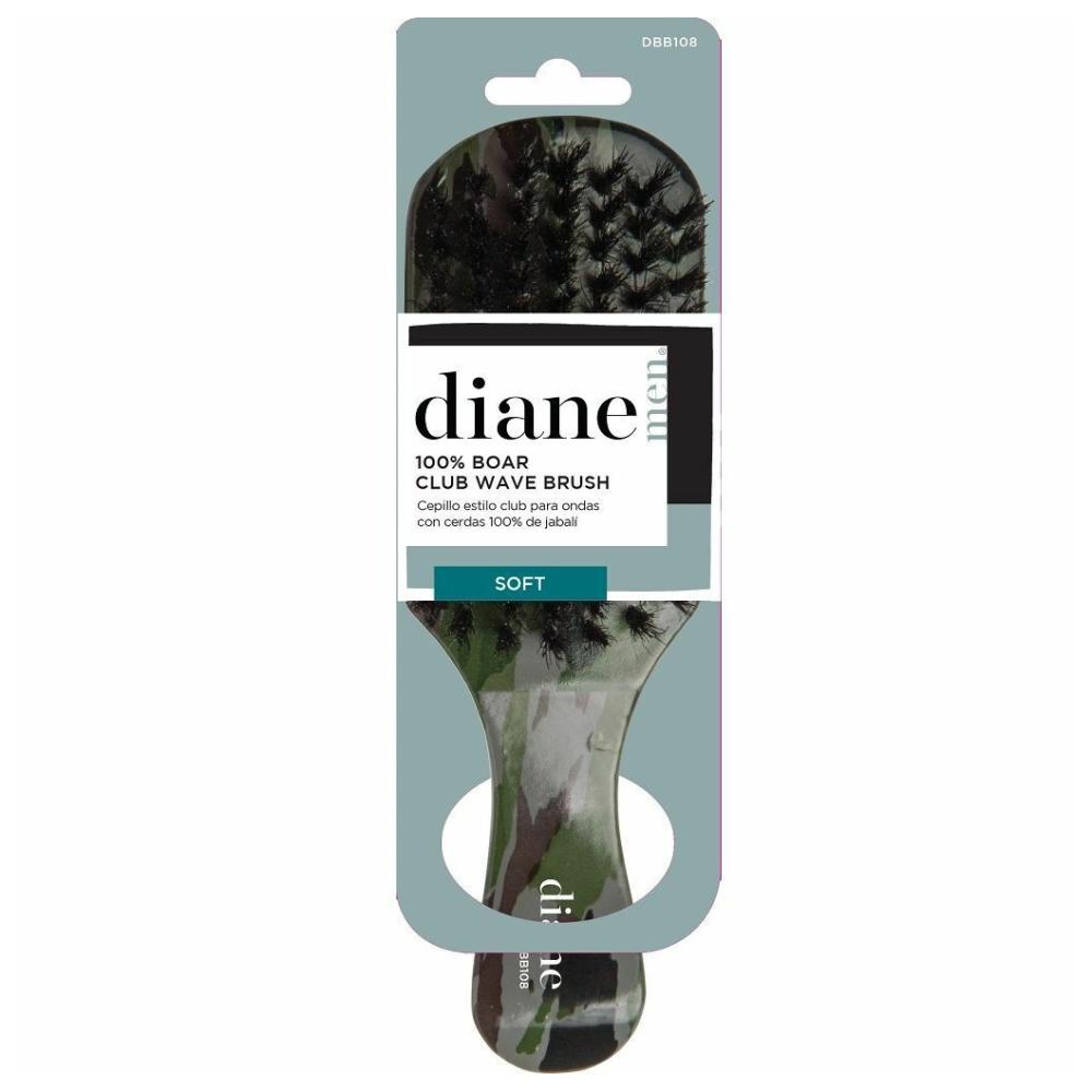 Diane 100% Boar Soft Club Brush - Camo
