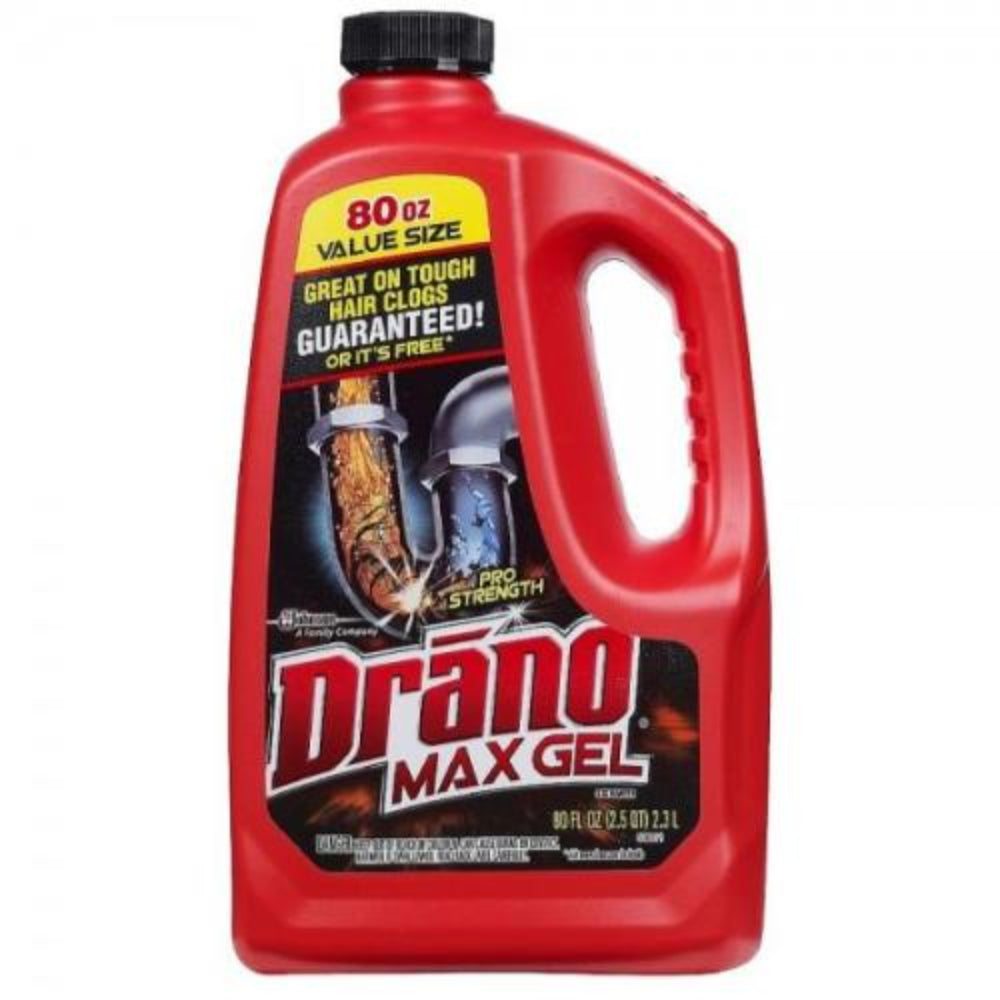Drano Max Gel Liquid Plummer 80oz