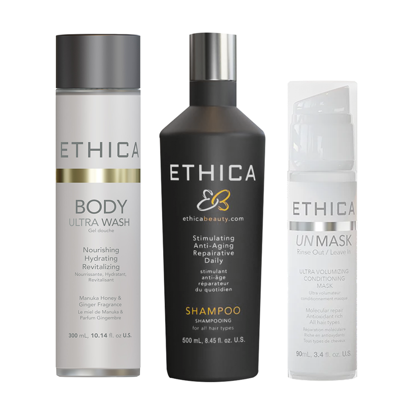 Ethica Trifection Kit (Shampoo, Body Wash and Hair Mask)