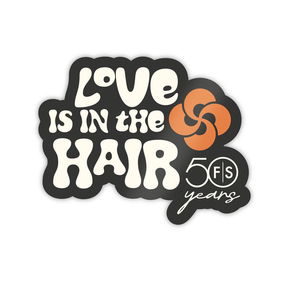 FS Love Is In The Hair Sticker