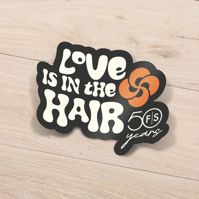 FS Love Is In The Hair Sticker