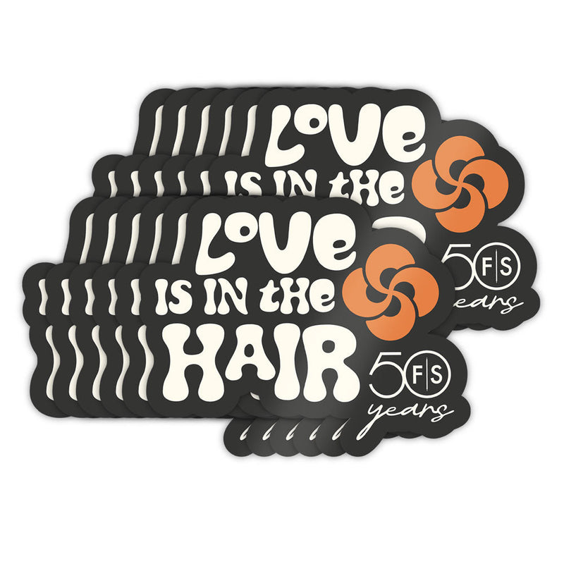 FS Love Is In The Hair Sticker