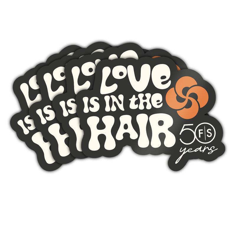 FS Love Is In The Hair Sticker