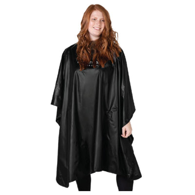 FS Extra Large Vinyl Shampoo Cape- Black