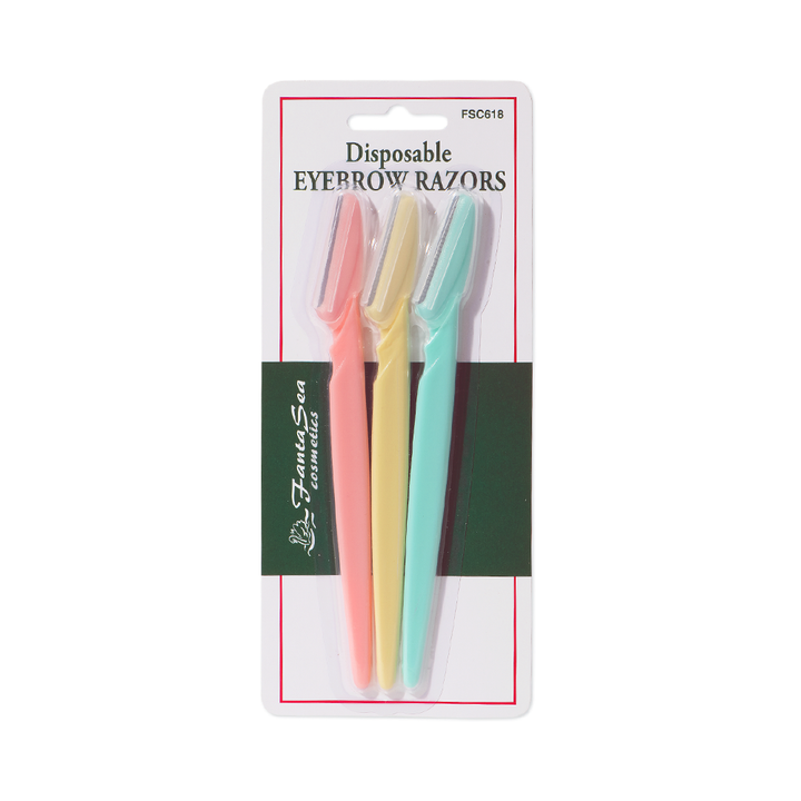 FantaSea Disposable Eyebrow Razors 3 Pk