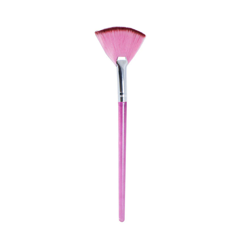 Fantasea 2-Tone Translucent Fan Brush, Pink