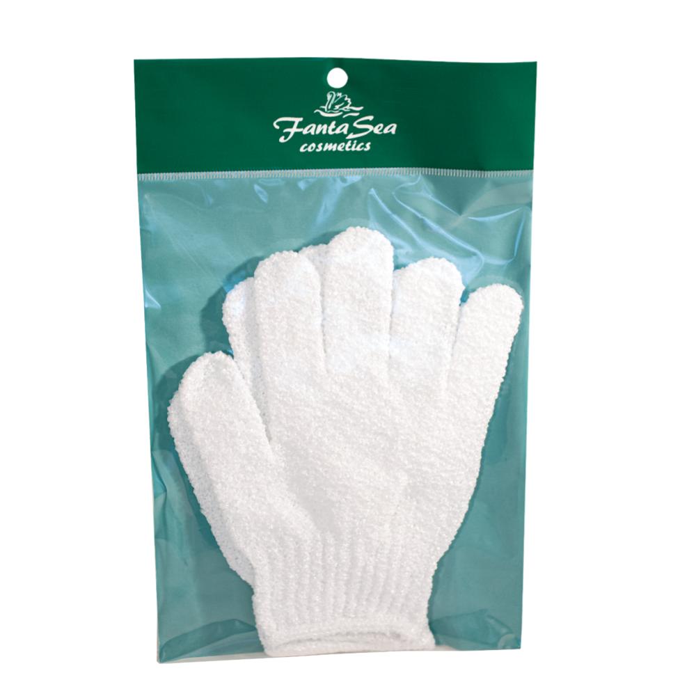 FantaSea Exfoliating Gloves - White