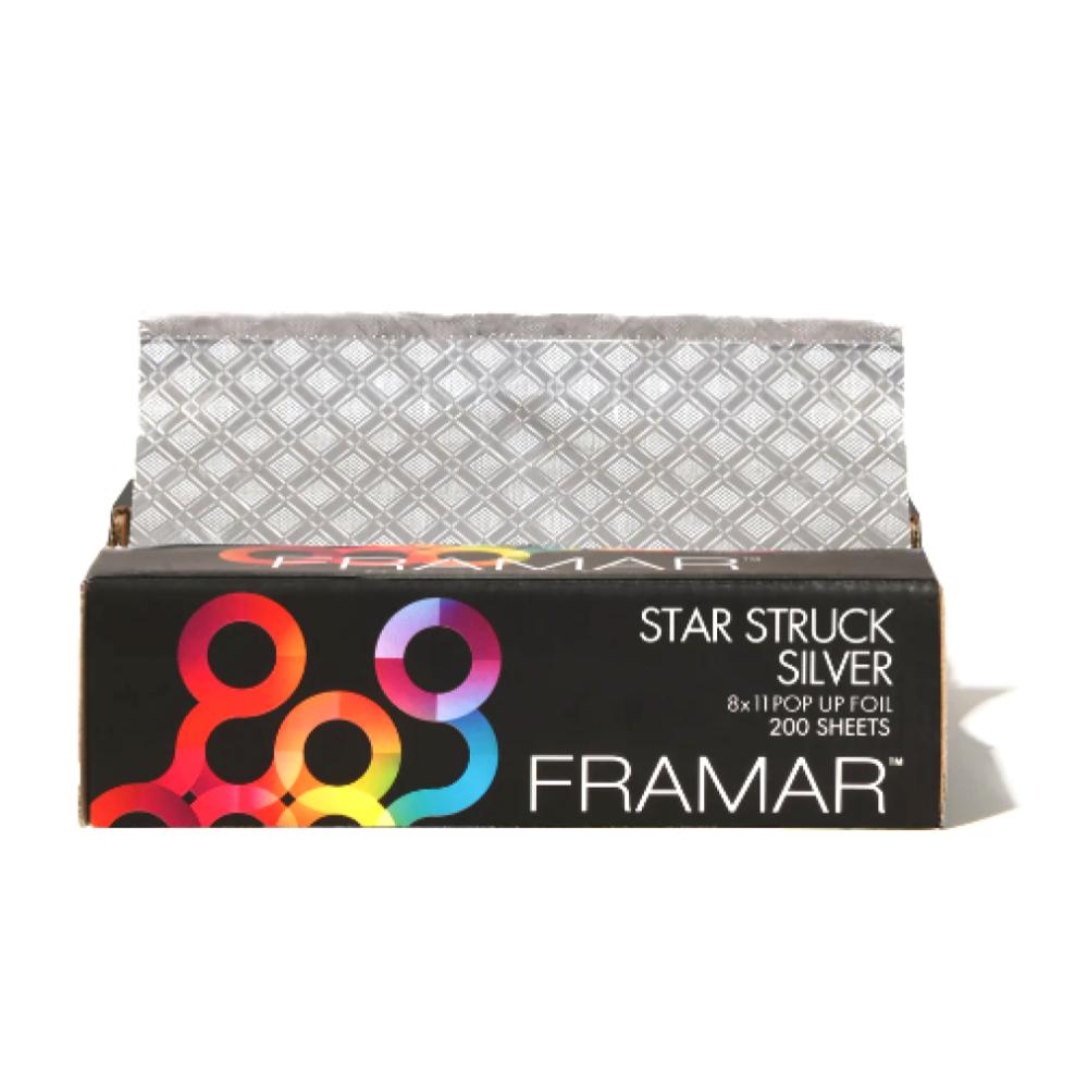 Framar Silver Embossed Pop Up Hair Foil - Hair Foils For Highlighting - View #10