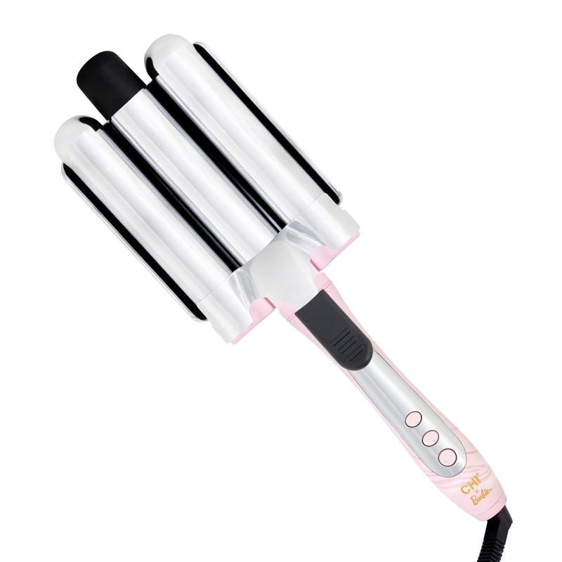 CHI X BARBIE 1.25 triple barrel deep waver Hair Goals Achieved with the CHI® x Barbie™ Totally Hair  main image 3