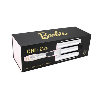 CHI X Barbie 1.25" Triple Barrel Deep Waver