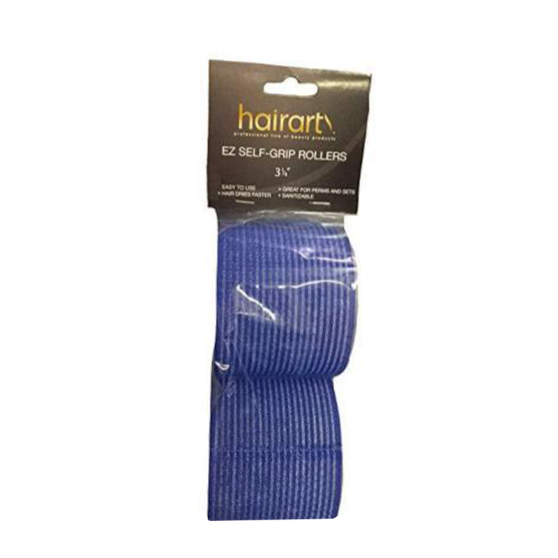 Hair Art EZ Grip Hair Rollers 3 1/4" - 2 ct