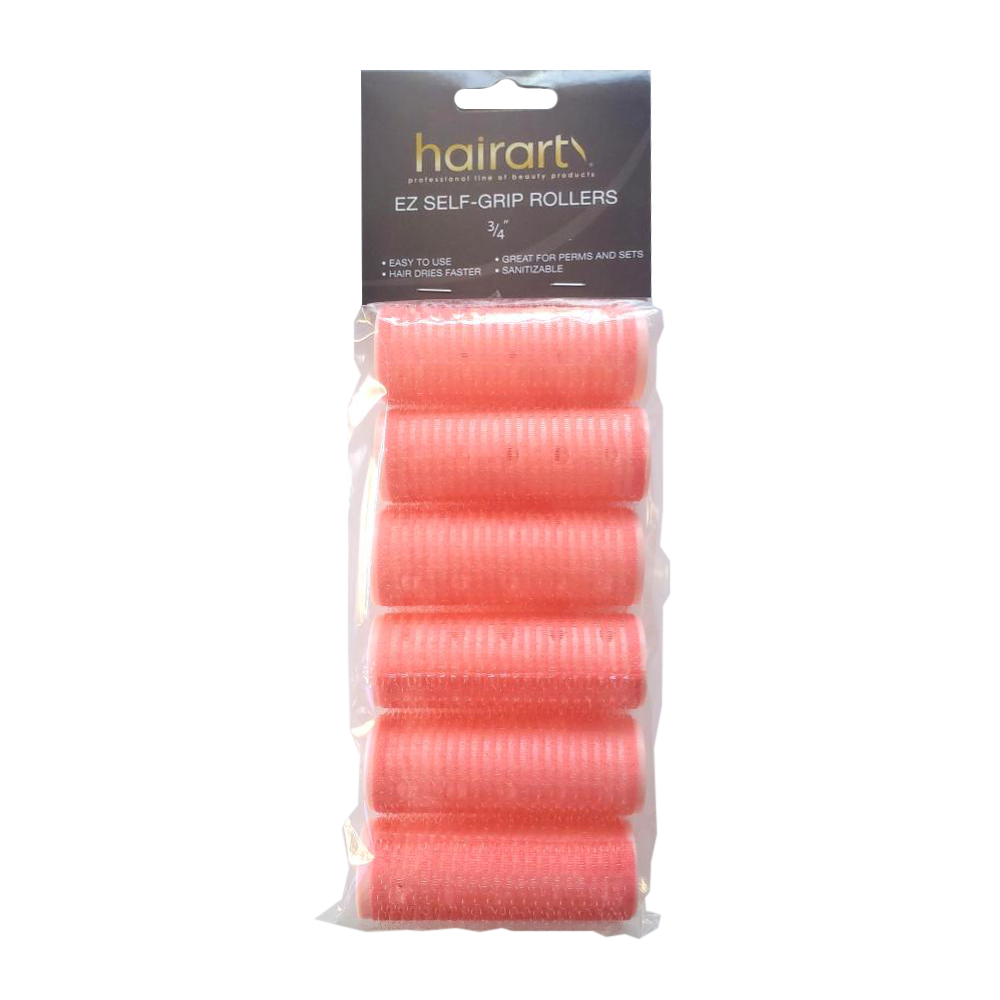 HairArt Mini Pink Self Gripping Rollers