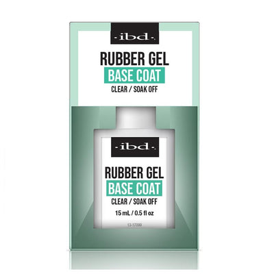 IBD Rubber Gel Base Coat - Clear