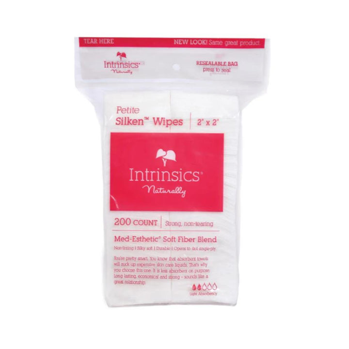 Intrinsics Petite Silken Wipes- 2x2 - 200ct