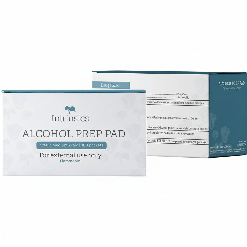 Intrinsics Alcohol Prep Pad 100 packets
