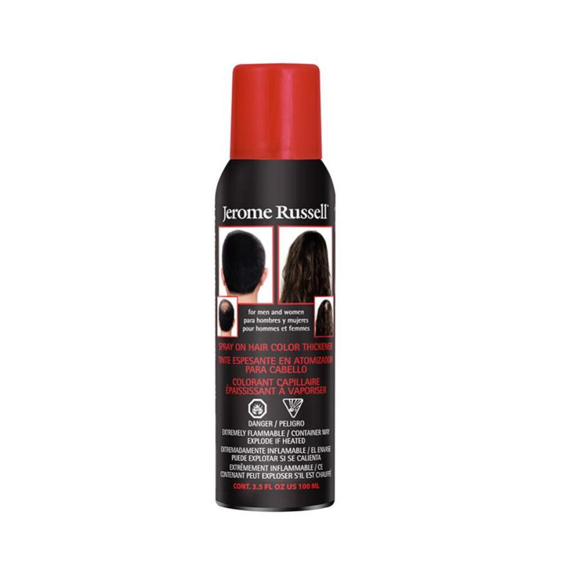 Jerome Russell Spray on Hair Color Thickener - Dark Brown