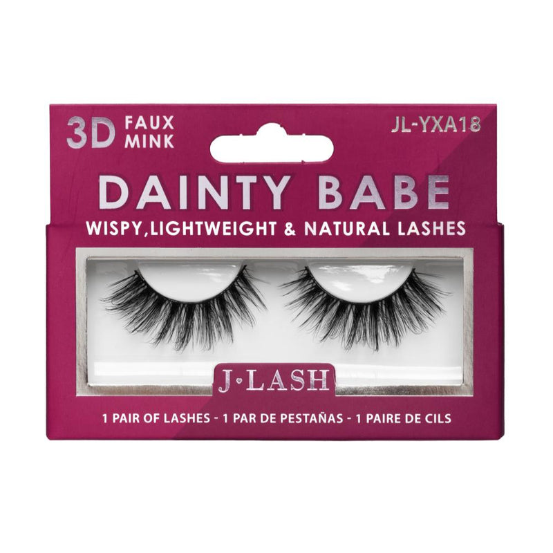 JLash Dainty Babe 3D Faux Mink Lashes - A18