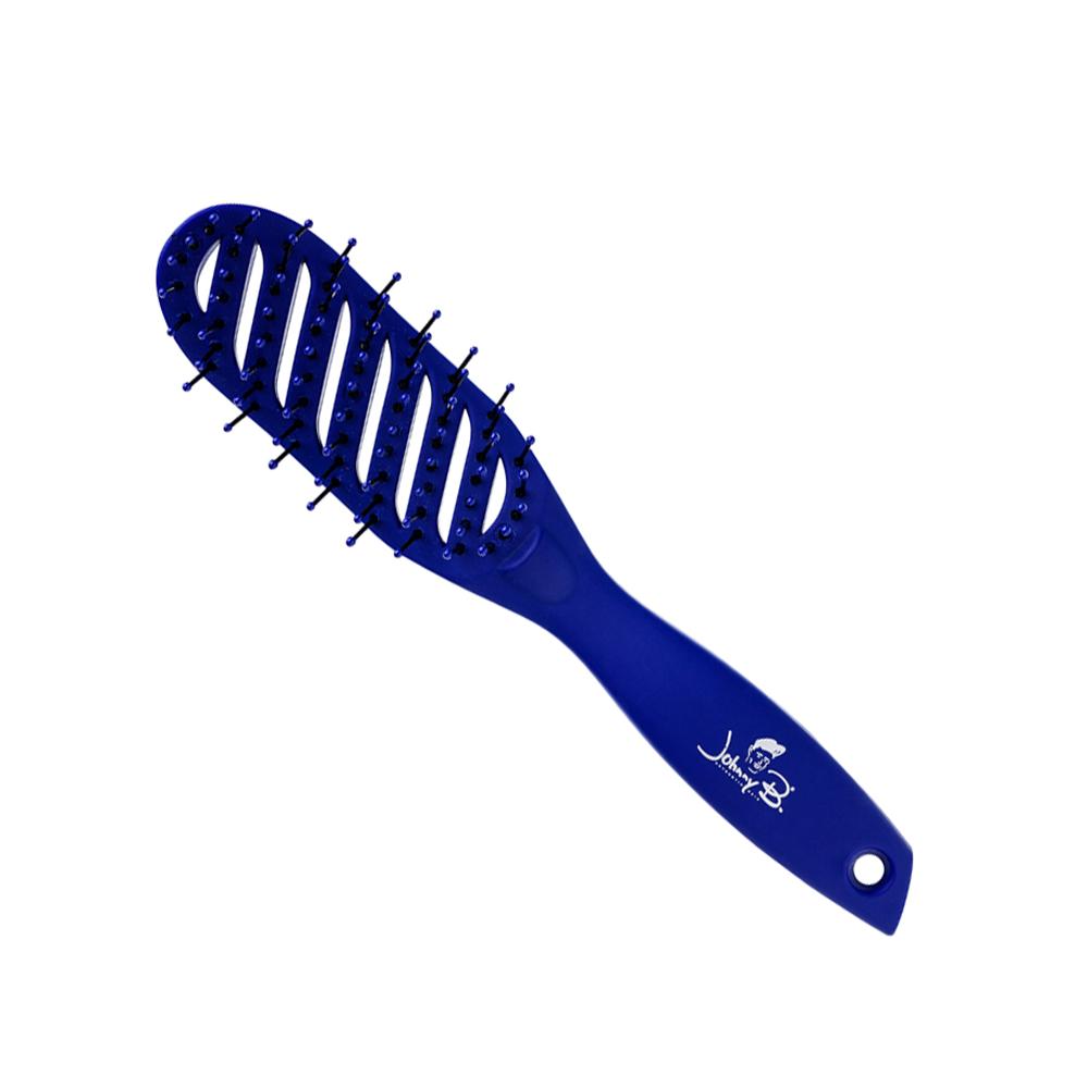 Johnny B Feels Vent Brush - Blue