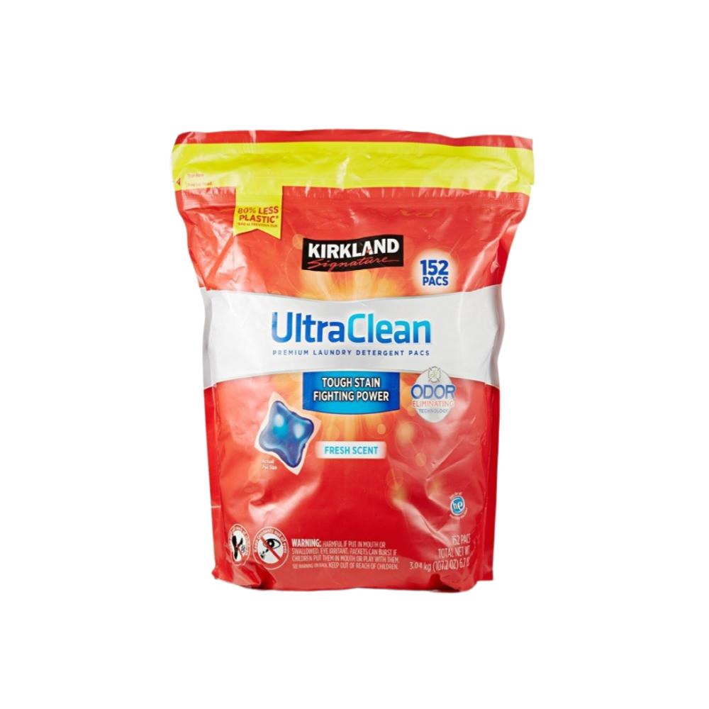 Kirkland Ultra Liquid Laundry Detergent Pacs, 152 ct