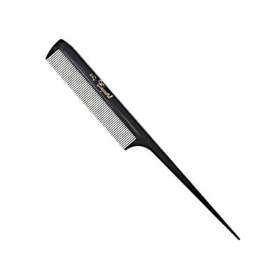 Krest Cleopatra Extra Fine-Tooth Rat-Tail Comb #441- Black - 1 Dozen