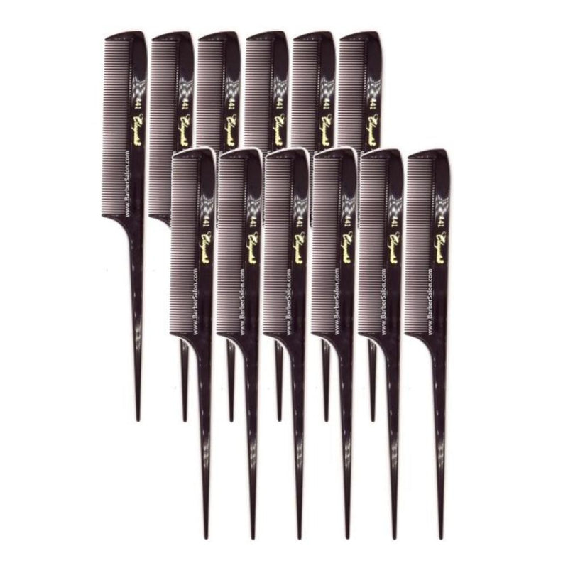 Cleopatra 8-1/2" Extra Fine Tooth Rattail Comb 