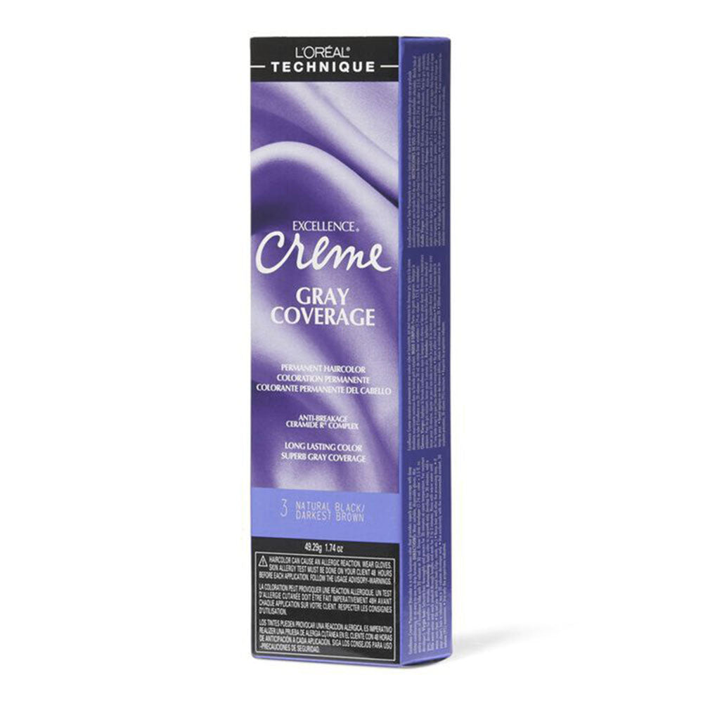 L'Oréal Excellence Crème Gray Coverage Permanent Hair Color