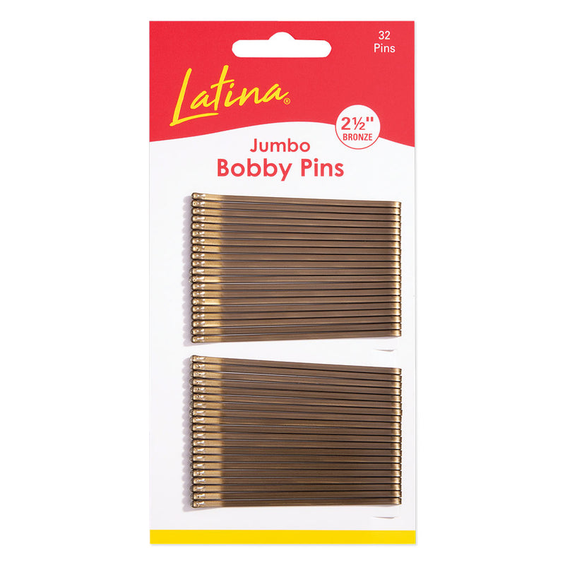 Latina 2-1/2" Jumbo Bobby Pins - 32ct