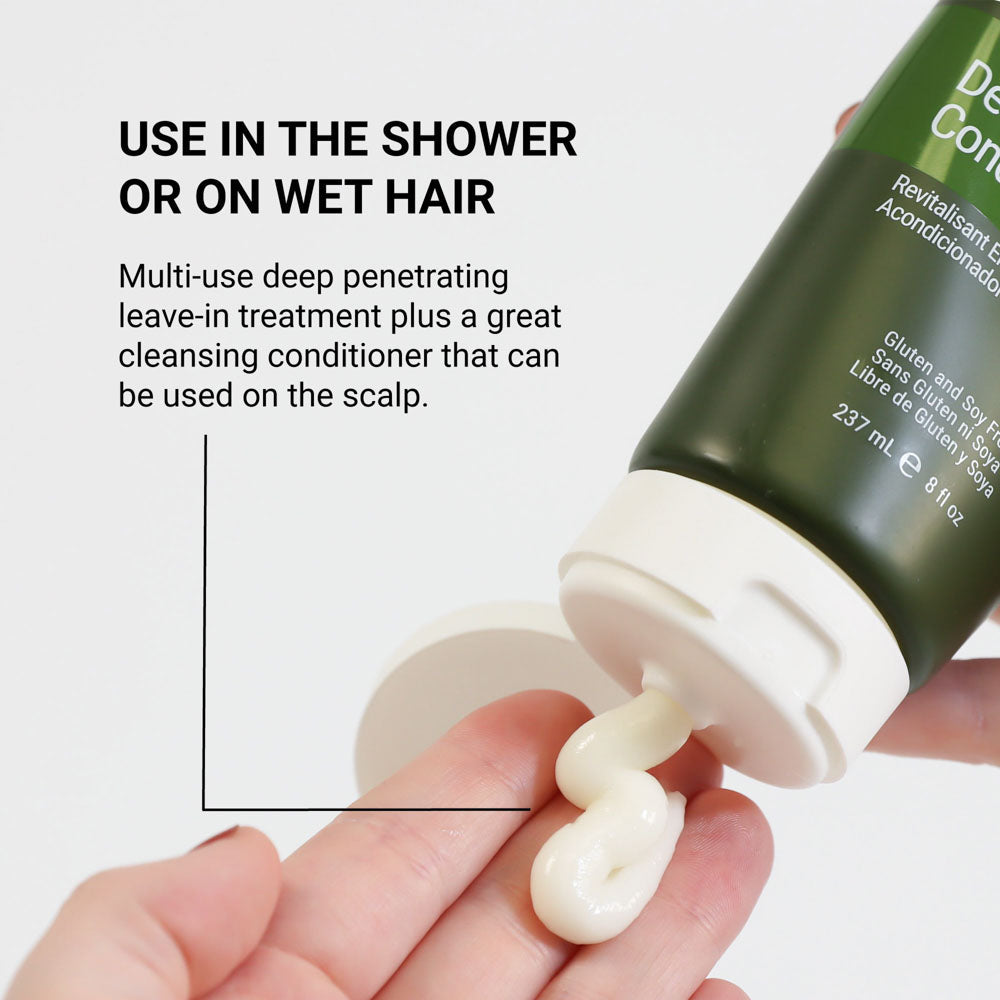 Use in the shower or on wet hair