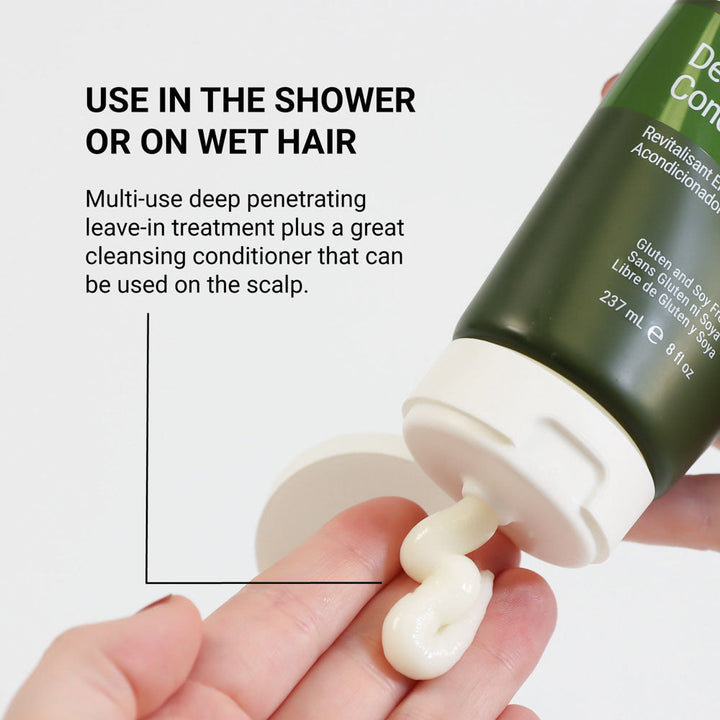 Use in the shower or on wet hair