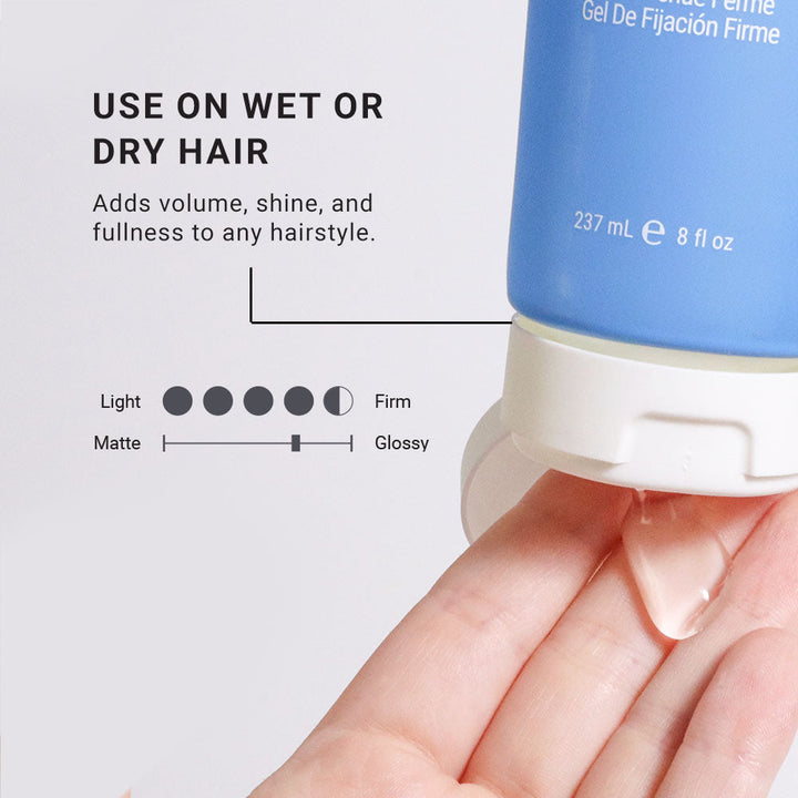 Use on wet or dry hair