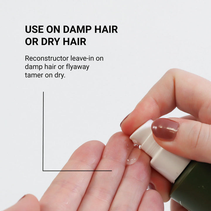 use on damp hair or dry hair