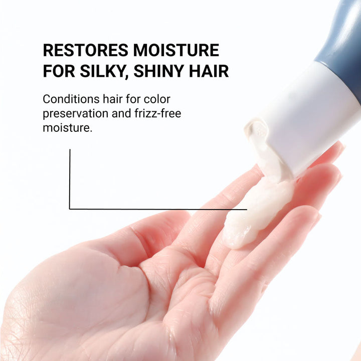 Restores moisture for silky shiny hair