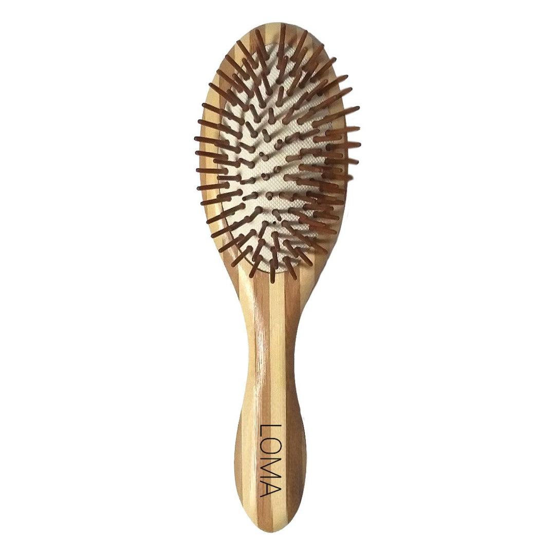 LOMA Bamboo Oval Paddle Brush