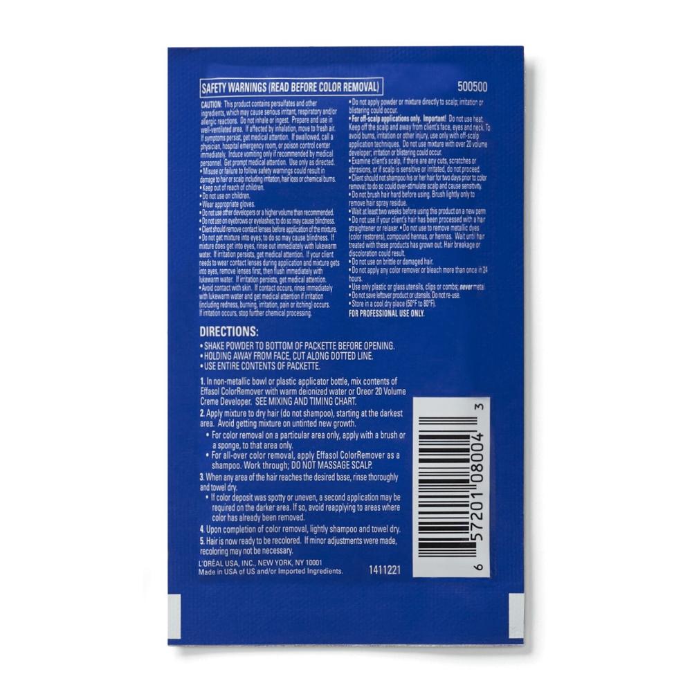 L'Oréal Effasol Color Remover - 1 Packet