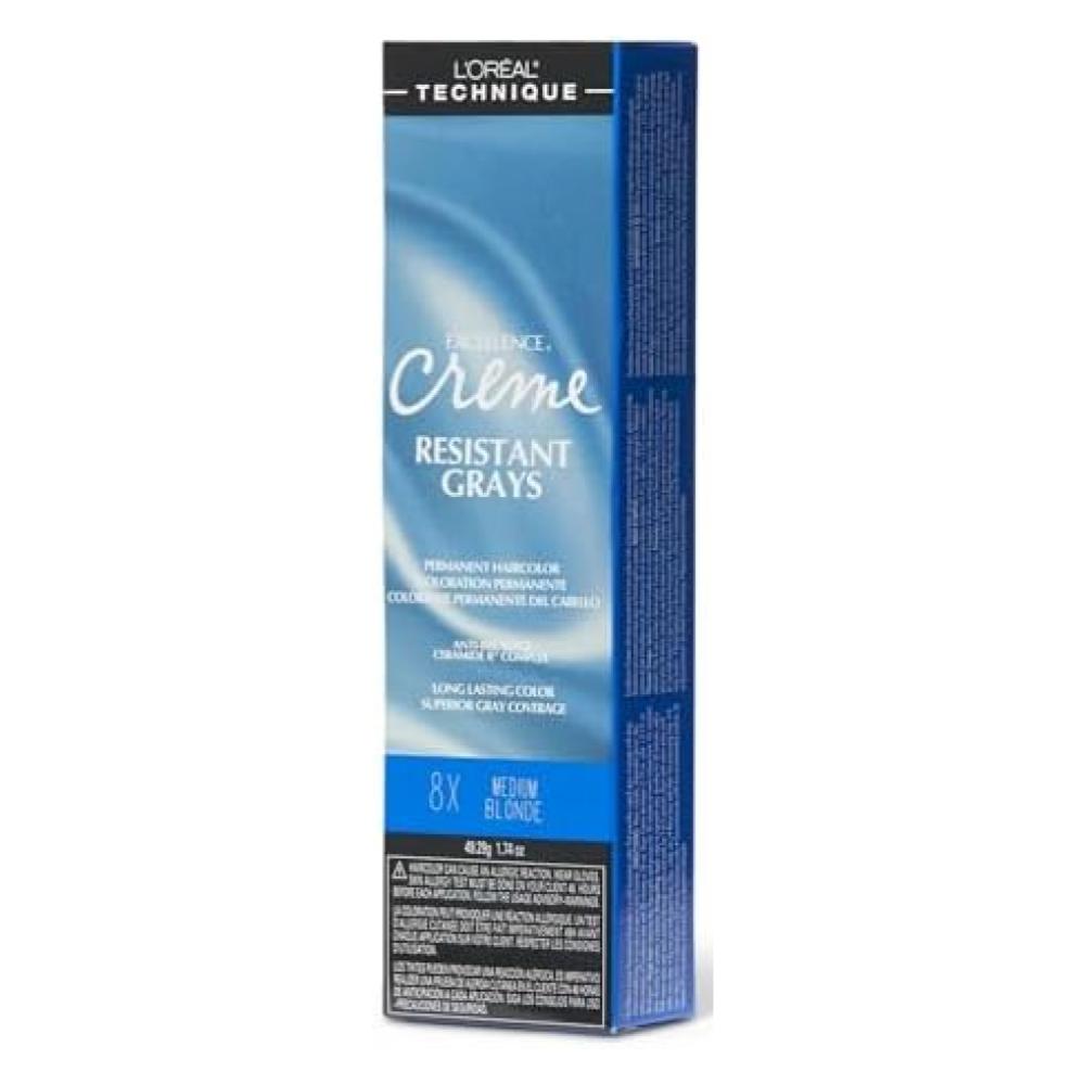 L'Oréal Excellence Crème Resistant Grays | Permanent Hair Color