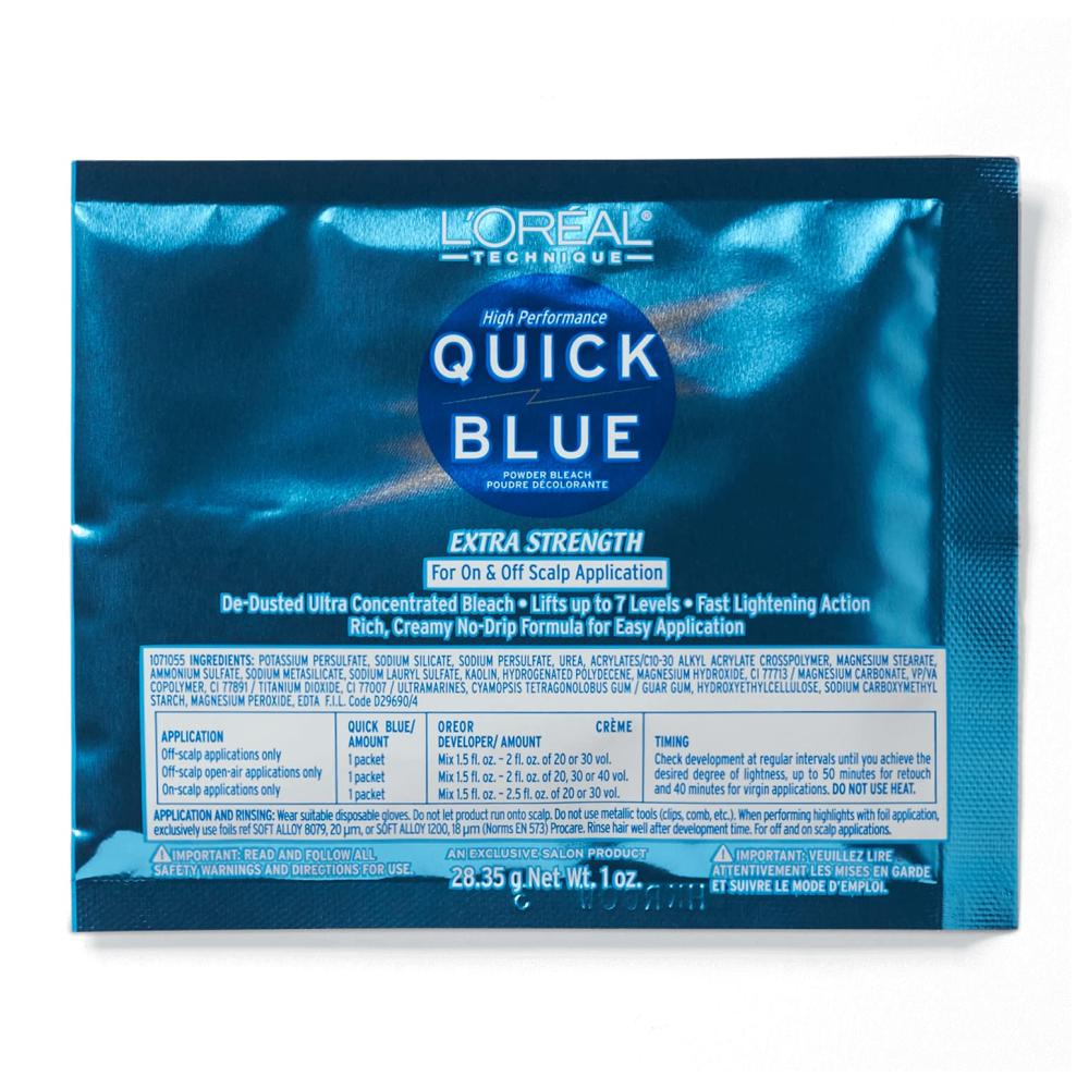 L'Oréal Quick Blue Bleach Powder Packet - 1oz