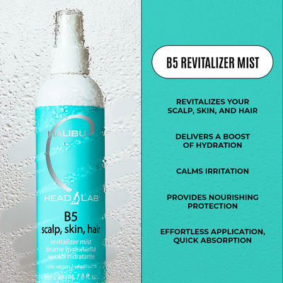 Malibu C B5 Scalp, Skin, Hair Revitalizer Mist 8oz