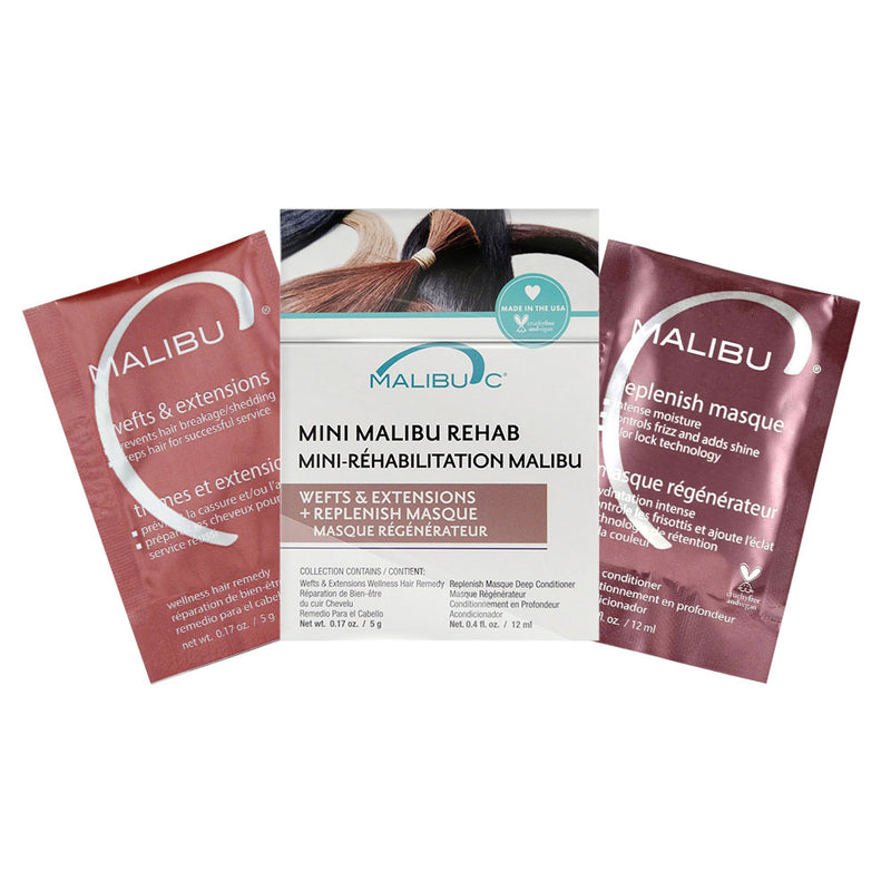 Malibu C Mini Malibu Rehab - Wefts & Extensions