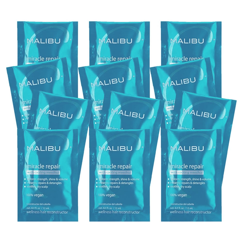 Malibu C Miracle Repair With Cooling Menthol packets