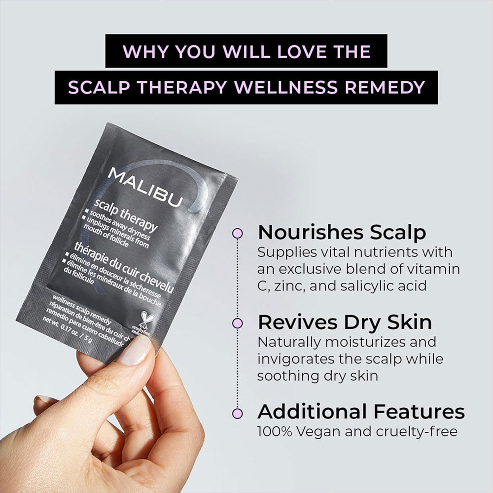 Malibu C Scalp Therapy packet