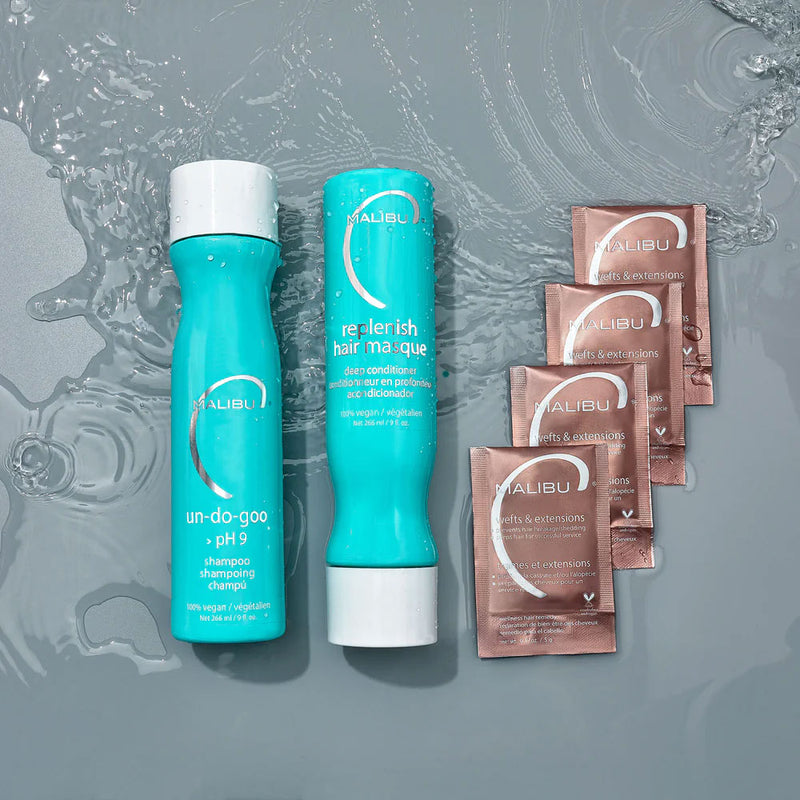 Malibu C Wefts & Extensions Wellness Collection