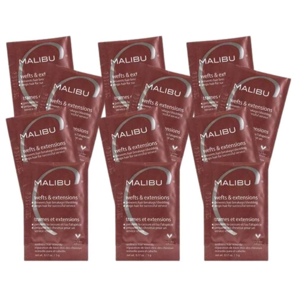 Malibu C Wefts and Extensions Hair Remedy - Box of 12