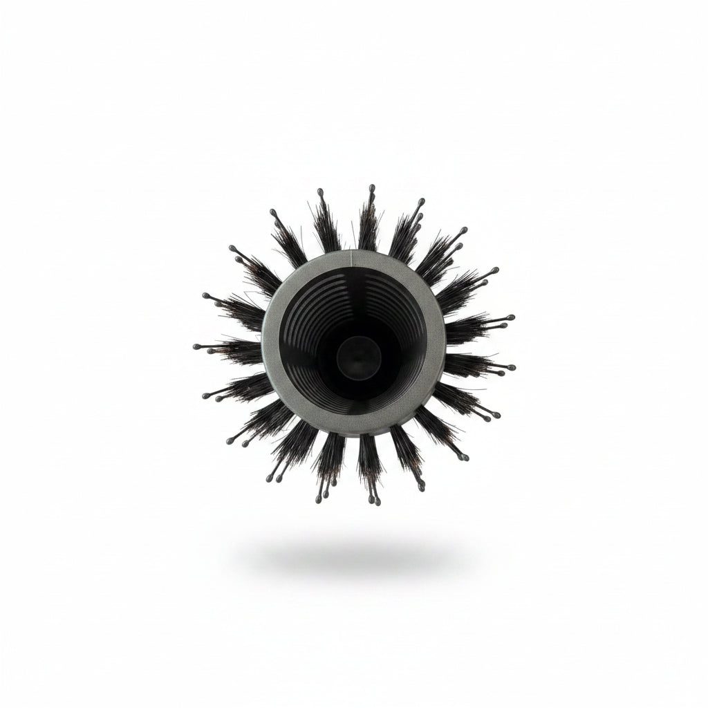 Marilyn Brush Halo Titanium Round Brush 3.25 top