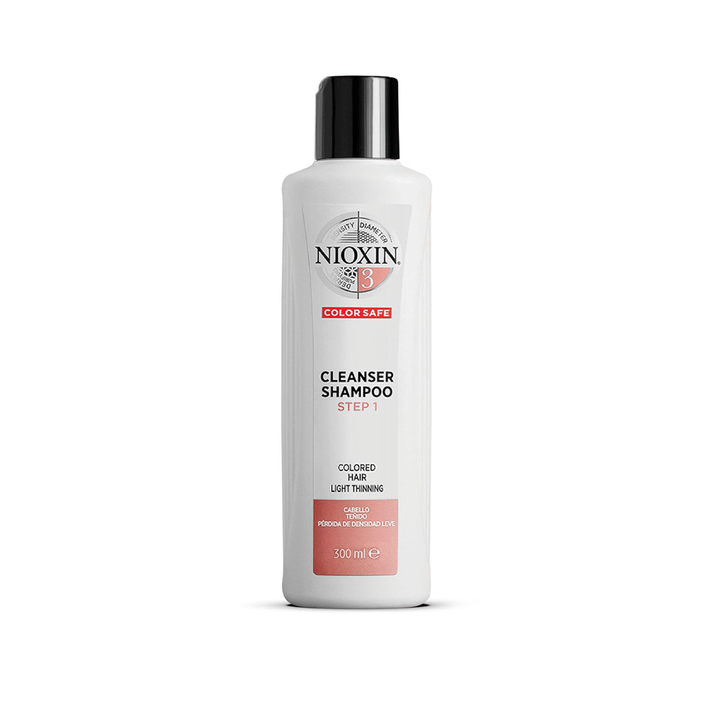 Nioxin System 3 Color Safe Cleanser Shampoo 10.1oz
